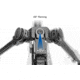 Leapers UTG Over Bore Bipod, 7 in-11in Center Height, Picatinny, Black, TL-BPOB01-A