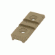Leapers UTG PRO 2-Slot Super Slim Free Float Rail Section, Flat Dark Earth MTURS01SD