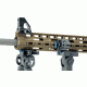 Leapers UTG PRO 2-Slot Super Slim Free Float Rail Section, Flat Dark Earth MTURS01SD