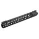 USED, UTG Pro M-LOK AR15 15in Ultra Slim Free Float Handguard, Black, MTU019SSM3