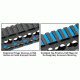 Leapers UTG PRO AR15 15in SuperSlim Free Float Keymod Compatible Rail, _x000D_ MTU019SSK