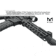 Leapers UTG PRO Arwen 10in M-LOK Free Float Handguard, Black, MTU045SEM