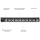 Leapers UTG PRO Arwen 17in M-LOK Free Float Handguard, Black, MTU048SEM