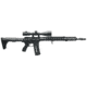 Leapers UTG PRO Arwen 17in M-LOK Free Float Handguard, Black, MTU048SEM