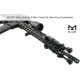 Leapers UTG PRO Arwen 17in M-LOK Free Float Handguard, Black, MTU048SEM