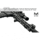 Leapers UTG PRO Forerunner 10in M-LOK Free Float Handguard, Black, MTU045SPM
