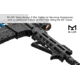 Leapers UTG PRO Forerunner 7in M-LOK Free Float Handguard, Black, MTU044SPM