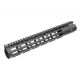 UTG Pro AR15 M-LOK 13in Super Slim Free Float Handguard, Black, MTU006SSM