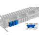 Leapers UTG PRO Rail for Super Slim Drop-in Handguard, 2 Slots, _x000D_ MTURS03S