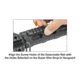 Leapers UTG PRO Rail for Super Slim Drop-in Handguard, 4 Slots, _x000D_ MTURS03M