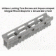 Leapers UTG Super Slim Picatinny Riser Mount,1in Height,13 Slots,Black MT-RSX1L