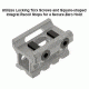 Leapers UTG Super Slim Picatinny Riser Mount, 0.83in Height, 3 Slots MT-RSX8S