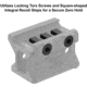Leapers UTG Super Slim Picatinny RMR Mount, Lower 1/3 Co-Witness, Black, MT-RMR13C