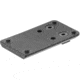UTG Pro Super Slim RDM20 Mount for Glock Rear Sight Dovetail, Black, RDM-20GL
