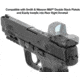 Leapers UTG Super Slim RDM20 Mount for S&amp;W M&amp;P Rear Sight Dovetail, Black, RDM-20SW