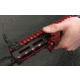 Leapers UTG Ultra Slim Angled Foregrip, M-LOK, Matte Red, MT-AFGM01R