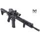 Leapers UTG Ultra Slim Foregrip, M-LOK, Matte, Black, MT-FGM01X