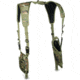 Leapers Adjustable Law Enforcement Vertical Shoulder Holster for Pistol/Flashlight/Laser Accessories Woodland Digital