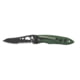 Leatherman Skeletool KBX 2.6in Folding Knife, 420HC Stainless Steel, Olive Drab Green, 833606