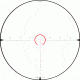 Hi-Lux 1-4x24mm Rifle Scope w/ 30mm Main Tube, with Green Illuminated CMR4 Ranging Reticle- 1 MOA Center Dot with 0.1 mrad Turret adj. CMR4