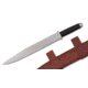 Legacy Arms Witham Viking Seax, 12in 5160 Steel Blade, 1 3/4in Below Guard Point Of Balance, IP-704