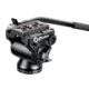 Leofoto BV-5 Mini Fluid Head for Optics w/ Standard Handle, Arca Compatible, Black, BV-5