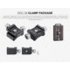 Leofoto FDM-02 Binocular Rangefinder Rail Kit, 20 cm, Black, FDM-02