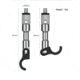 Leofoto HK-01 Tripod Weight Hook 1/4 Thread w/LS Ranger Tripods w/o Leveling, Black, HK-01