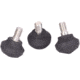 Leofoto LF/LS Rubber Feet for Tripods Set of 3 - LF-16, Black, LF-16