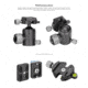 Leofoto LX-284CT/XB-38 Reversible Travel Tripod w/ Ball Head Set, Black, LX-284CT+XB-38