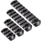 Leofoto MLP-60 M-LOK QR Plates - Picatinn, Black, MLP-60