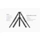 Leofoto MT-03/LH-25 Mini Tripod w/ Mini Ball Head Kit and Bag, Black, MT-03+LH-25