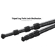 Leofoto SA-364CX/MA-40X Outdoors Tripod w/ Rapid Lock Ballhead, Black, SA-364CX+MA-40X