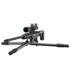Leofoto ST-364CX Outdoors Tripod w/ Integrated Lever-Control Ballhead&amp;Lever-Release Clamp, Black, ST-364CX
