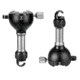 Leofoto YB-75LK Leveling Base w/ Handle for 75mm Bowl , Arca, Black, YB-75LK