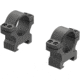 Leupold BackCountry Cross-Slot Rings, 1in Med Rings, Matte