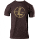 Leupold Distressed Reticle Tee - Mens, Espresso Heather, M, 181848