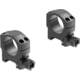 Leupold Mark 4 Mounting Rings, 1in, Medium, Matte Black, Aluminum, 57524