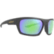 Leupold Packout Mens Sunglasses, Matte Black Frame, Square Emerald Mirror Lens, Polarized, Regular, 179095