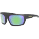 Leupold Packout Mens Sunglasses, Matte Black Frame, Square Emerald Mirror Lens, Polarized, Regular, 179095