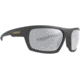 Leupold Packout Mens Sunglasses, Matte Black Frame, Square Shadow Gray Flash Lens, Polarized, Regular, 179096
