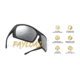 Leupold Payload Performance Eyewear, Matte Tortoise Frame, Bronze Mirror Lens, Universal, 181273