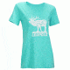 Leupold W's SS LOVE Scoop neck Tee, Teal, Small, 172587