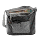 Lewis N. Clark 15in Packable Tote with Neoprene Zip Pouch, Black/Gray, One Size, 1762BGR