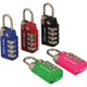 Lewis N Clark Combination Tsa Padlock TSA24 BLACK