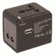 Lewis N Clark Global Adapter with USB Charger EK150