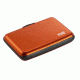 Lewis N Clark RFID Aluminum Wallet, Orange 1201ONG