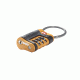 Lewis N Clark Travel Sentry Cable Luggage Lock,Orange/Black TSA40ONG
