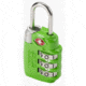 Lewis N Clark Travel Sentry Combo Lock, Green TSA23GRN