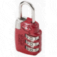 Lewis N Clark Travel Sentry Combo Lock, Red TSA23RED